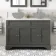Lucia Graphite Grey Cabinet with Marble Top 1200mm - Excludes Counter Top Basins