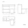 Trent Stone Grey Combination Basin Drawer and Boston Toilet 1100mm - Left Handed