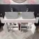 Bermuda Cashmere Pink Cabinet with Marble Top 1200mm - Excludes Counter Top Basin