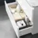 Corsica Gloss White Wall Hung Drawer Vanity with Marble Top & Marin Basin 800mm