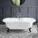 Grosvenor 1800mm Roll Top Bath - Black Ball Feet