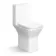 Dallas Rimless Comfort Height Close Coupled Toilet With Soft Close Seat