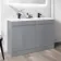 Trent Stone Grey Double Basin Vanity 1200mm