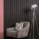 Trepanel Design® Noir Black Curve Acoustic Wood Wall Panels