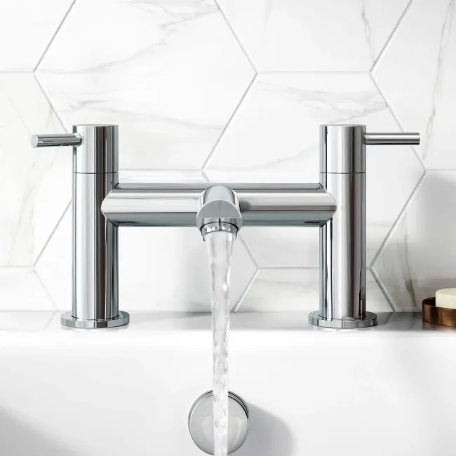 Wye Chrome Bath Filler