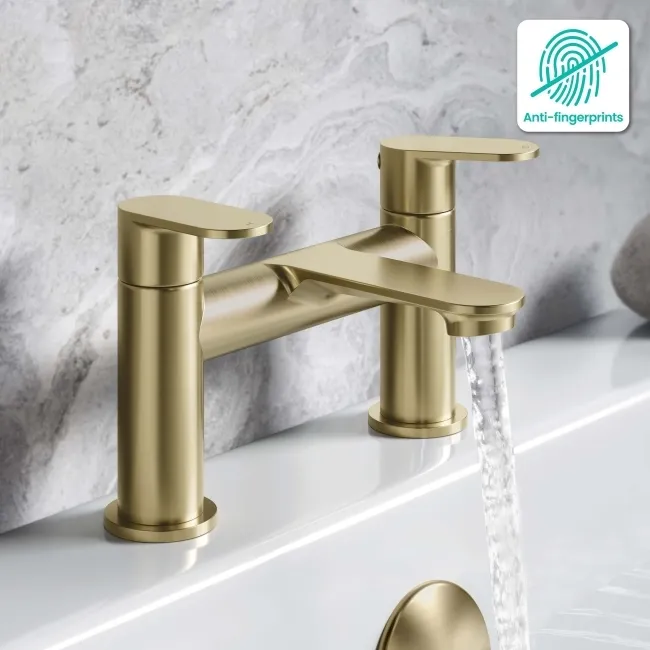 Avill Brushed Brass Bath Filler