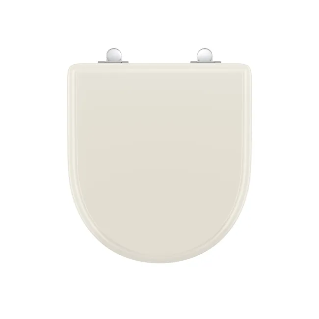 Kansas Traditional Chalk White Wooden Soft Close Seat