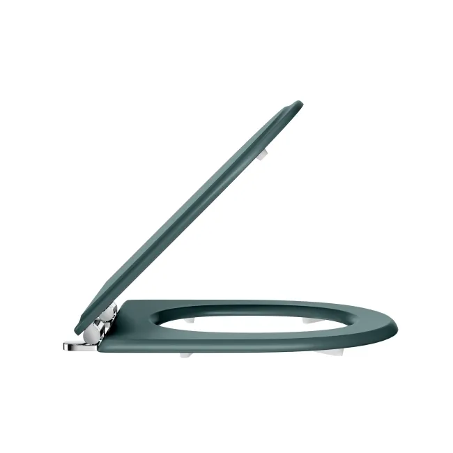 Kansas Traditional Midnight Green Wooden Soft Close Seat