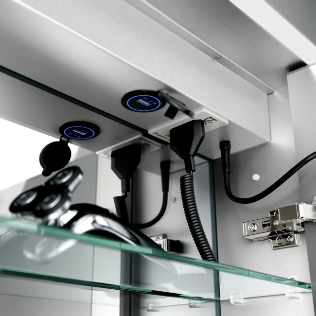 Ivy Recessed LED Mirror Cabinet 700x1200mm