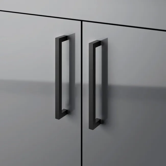 Harper Stone Grey Combination Vanity Basin & Atlanta Toilet 1000mm - Black Accents