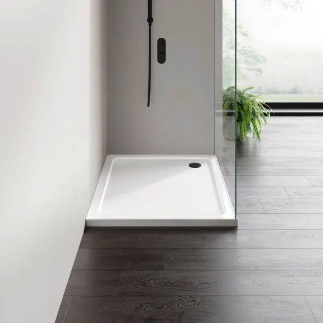 London Rectangular Stone Shower Tray 1100x900mm