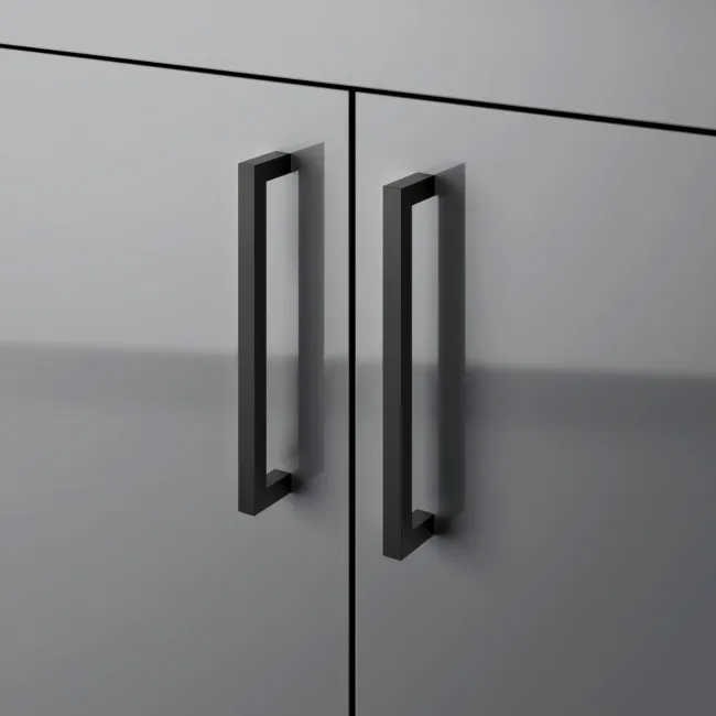 Harper Stone Grey Combination Vanity Basin with Marble Top & Boston Toilet 1200mm - Black Accents