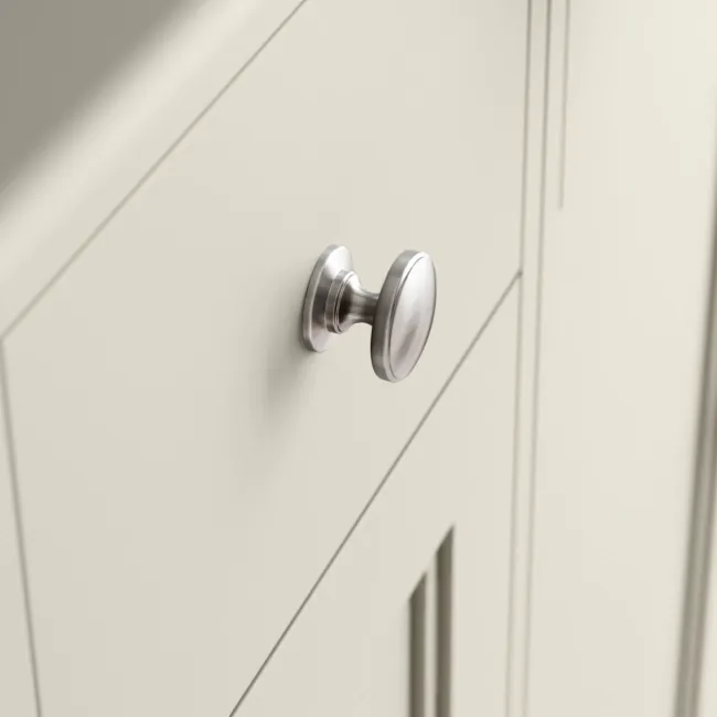 Monaco Chalk White Combination Vanity Basin with Marble Top & Hudson Toilet with Wooden Seat 1200mm