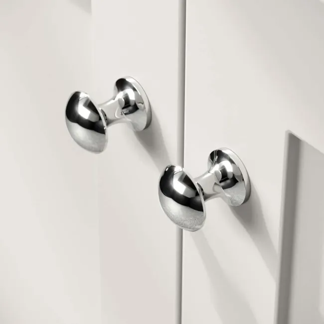 Capri Cotton White Combination Vanity Basin and Houston Toilet 1050mm - Chrome Handles