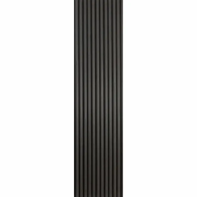 Trepanel Design® Noir Black Curve Acoustic Wood Wall Panels