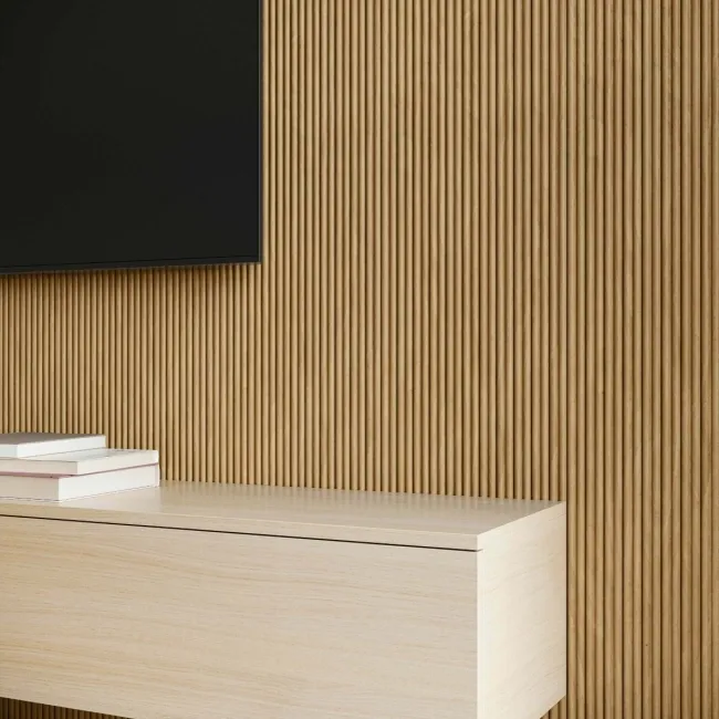 Trepanel Flex® Oak Flexible Acoustic Wood Panels 2400x300