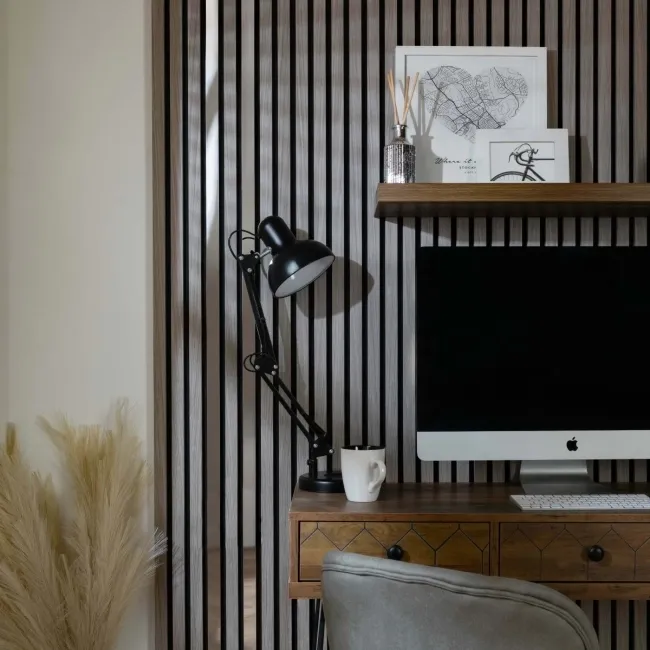 Trepanel® Stainless Steel Silver Decorative Acoustic Slat Cover