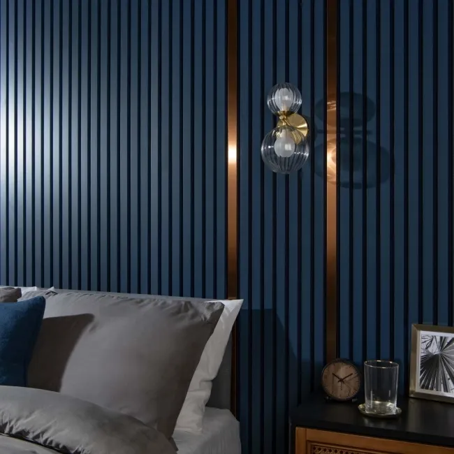 Trepanel® Stainless Steel Brushed Copper Decorative Acoustic Slat Cover