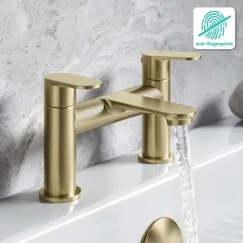 Avill Brushed Brass Bath Filler