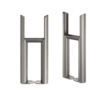 Raw Metal Traditional 3 Column Radiator Feet