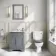 Hudson Traditional Close Coupled Toilet With Dove Grey Wooden Seat