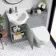 Quartz Stone Grey Combination Vanity Basin and Seattle Toilet 950mm