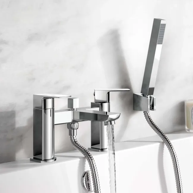 Soar Chrome Bath Filler & Handheld Shower