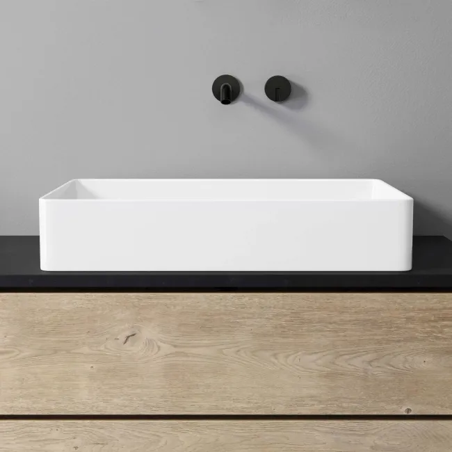 Newark Rectangular Counter Top Basin 615mm