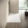 Tokyo Rectangular Matt White Slate Texture Stone Shower Tray 1700x700mm