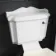 Lima Traditional Close Coupled Toilet With Chalk White Wooden Seat