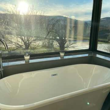 Trent Chrome Thermostatic Freestanding Bath Shower Mixer Tap