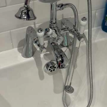 Cherwell Traditional Chrome Bath Shower Mixer Tap