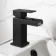 Avon Matt Black Waterfall Cloakroom Basin Mixer Tap