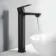 Anker Matt Black High Rise Basin Mixer Tap