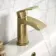 Severn Brushed Brass Basin Mixer Tap