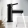 Wye Matt Black Basin Mixer Tap