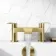 Severn Brushed Brass Bath Filler