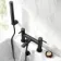 Wye Matt Black Bath Filler & Handheld Shower