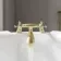 Bray Traditional Brushed Brass Bath Filler