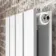 Faro White Double Flat Panel Vertical Radiator 1800x280mm