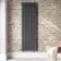 Faro Anthracite Single Flat Panel Vertical Radiator 1800x560mm