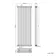 Athens White Triple Column Vertical Traditional Radiator 1800x650mm