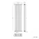 Athens Inky Blue Triple Column Vertical Traditional Radiator 1800x470mm
