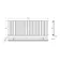 Faro Anthracite Single Flat Panel Horizontal Radiator 600x1610mm