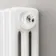 Athens White Triple Column Horizontal Traditional Radiator 300x785mm