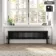 Athens Matt Black Triple Column Horizontal Traditional Radiator 300x1415mm