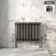 Athens Raw Metal Triple Column Horizontal Traditional Radiator 600x785mm