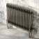 Athens Raw Metal Triple Column Horizontal Traditional Radiator 600x785mm