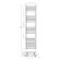 Barcelona Chrome Straight Heated Towel Rail 1600x400mm