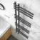 Madrid Anthracite Designer Heated Towel Rail 1200x450mm